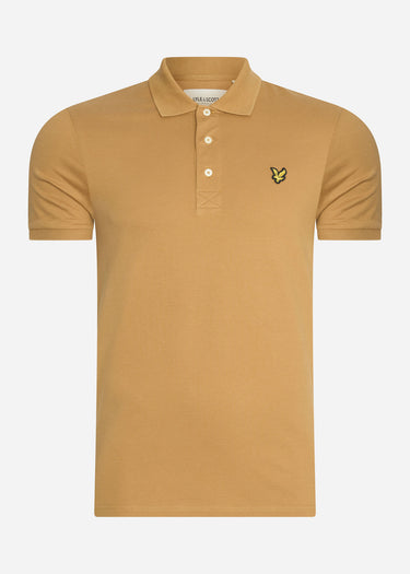 Lyle & Scott Polo's Plain polo shirt - anniversary gold