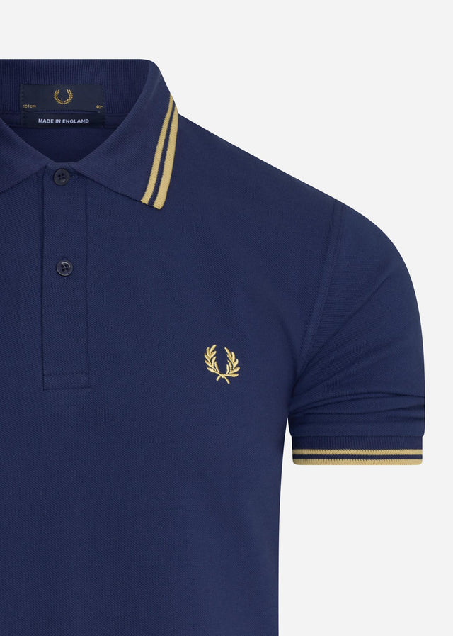 Fred Perry Polos Twin tipped fred perry shirt - french navy