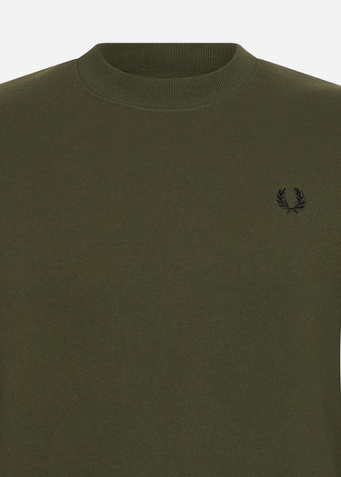 Fred Perry Truien Crew neck sweatshirt - hunting green