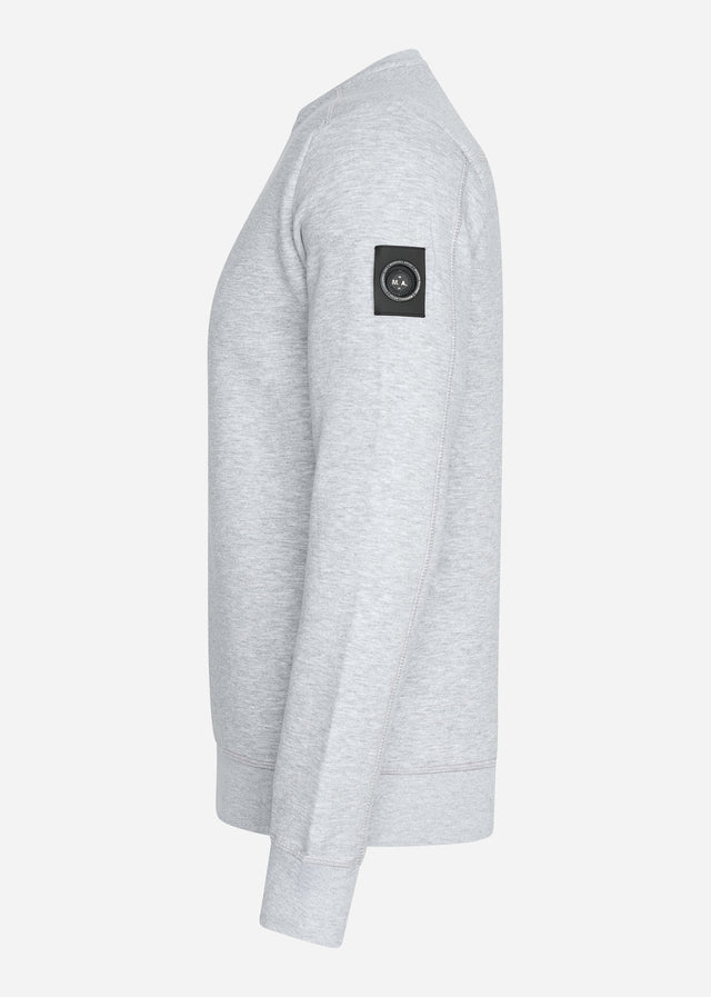 Marshall Artist Sweaters Siren crew sweat - grey marl