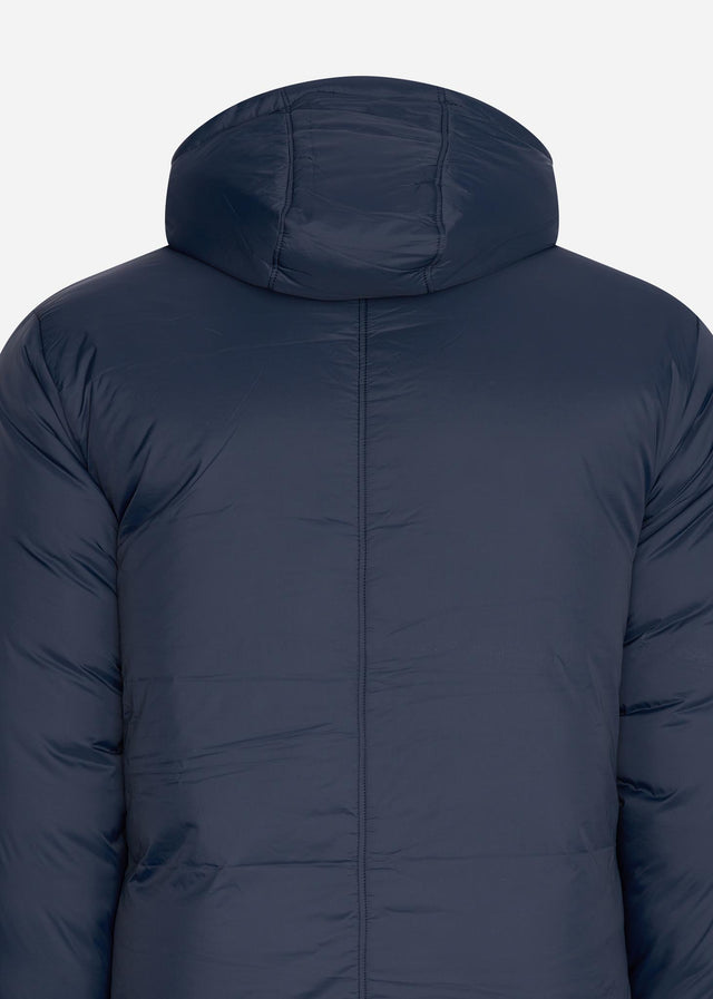 Lyle & Scott Jackets Long line internal padded jacket - dark navy