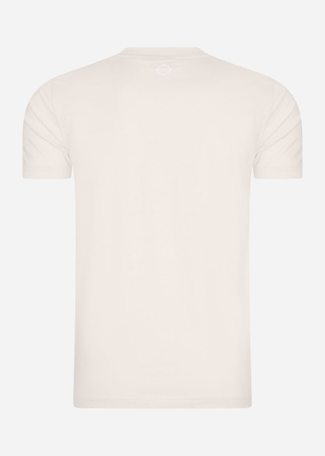 MA.Strum T-shirts CC logo print ss tee - aluminium