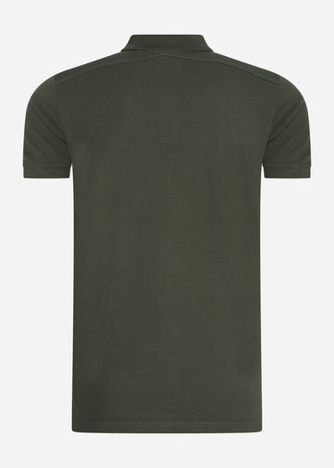 MA.Strum Polo's SS pique polo - oil slick