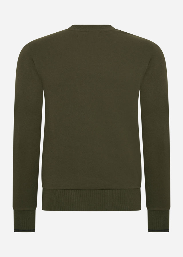 Fred Perry Sweaters Crew neck sweatshirt - hunting green