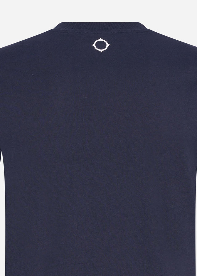 MA.Strum T-shirts CC logo print ss tee - ink navy