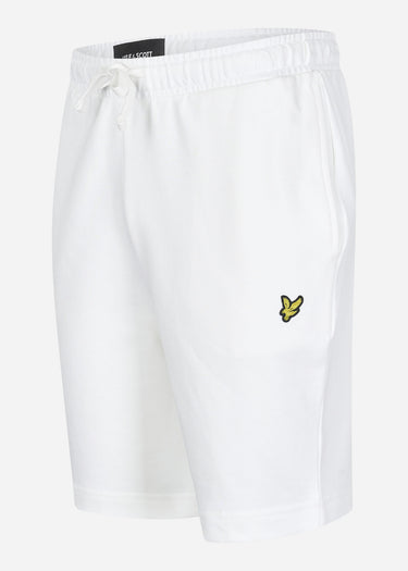 Lyle & Scott Korte Broeken Sweat short - white