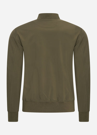 Lyle & Scott Jassen Softshell bomber jacket - olive