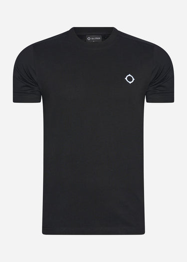 MA.Strum T-shirts SS icon tee - jet black