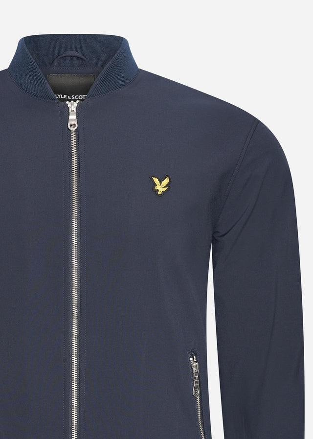 Lyle & Scott Jackets Softshell bomber jacket - dark navy