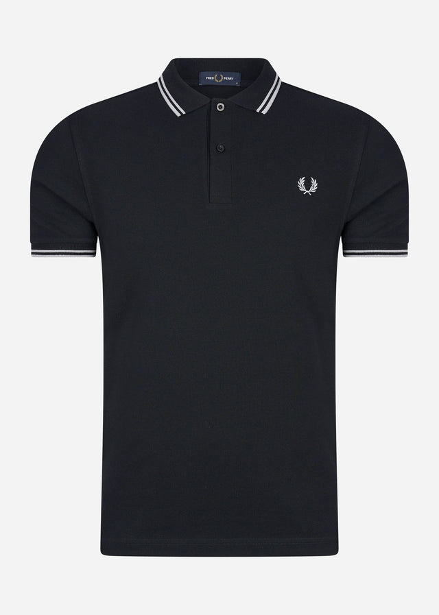 Fred Perry Polos Back graphic polo shirt - black