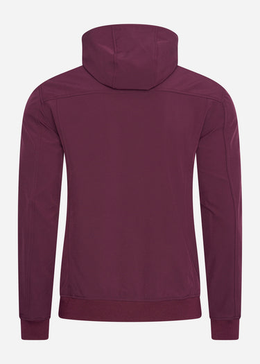 Lyle & Scott Jassen Softshell jacket - burgundy