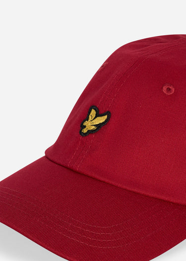 Lyle & Scott Petten Baseball cap - tunnel red