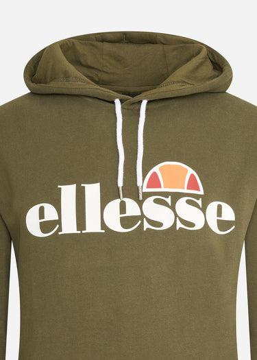 Ellesse Hoodies SL gottero oh hoody - khaki