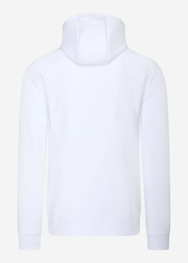 Lyle & Scott Vesten Softshell jersey zip hoodie - white