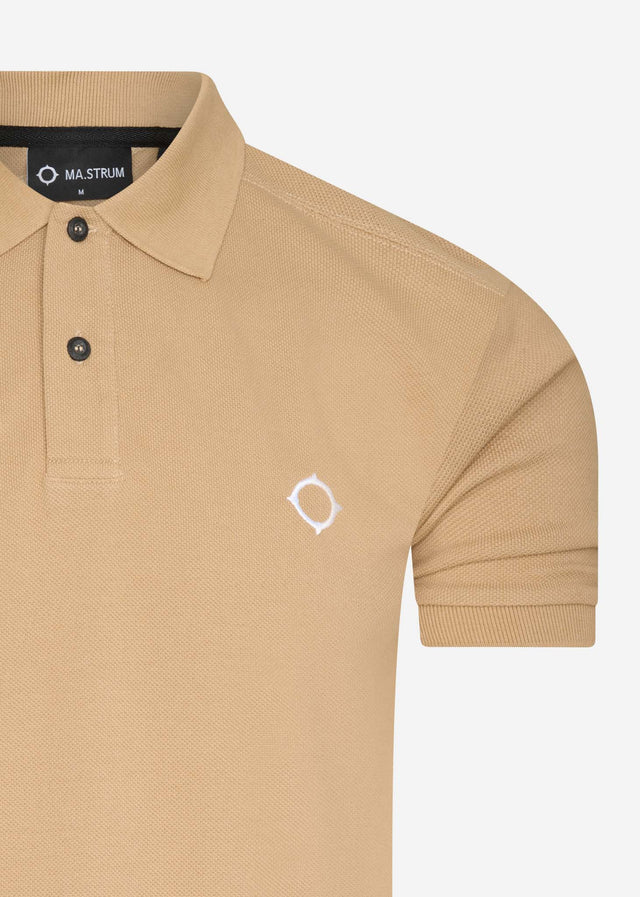 MA.Strum Polos SS pique polo - sand