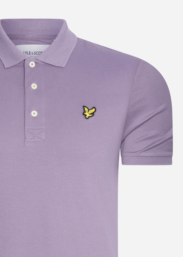 Lyle & Scott Polos Plain polo shirt - billboard purple