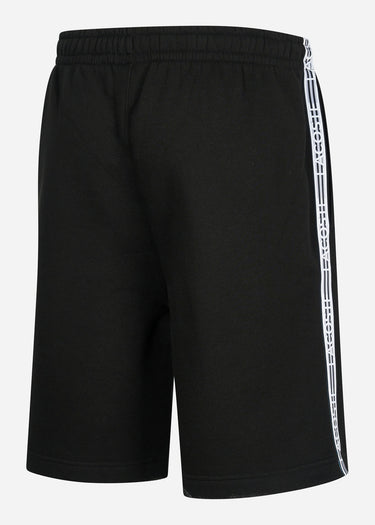 Lacoste Korte Broeken Contrast stripe shorts - black