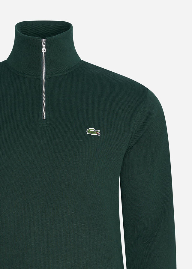 Lacoste Sweaters Sweater half zip - sinople