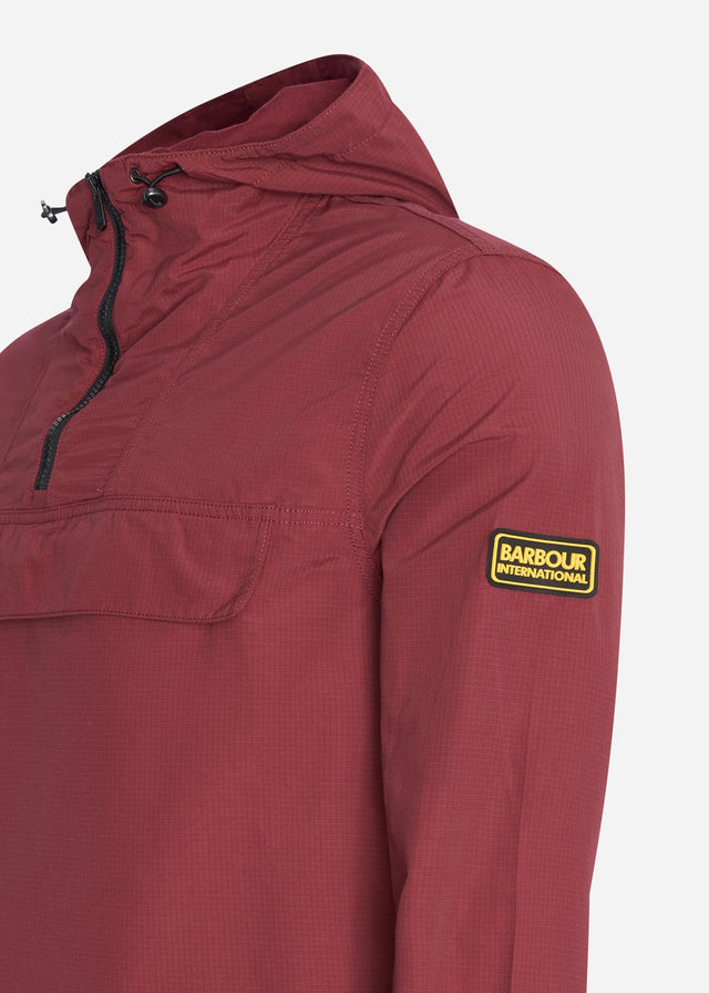 Barbour International Jackets Orbit pop over - wine