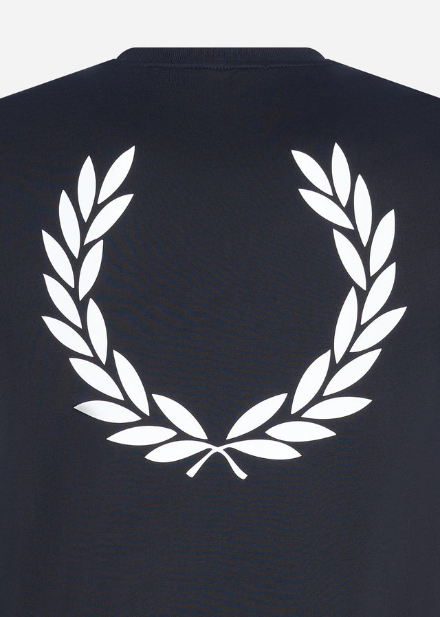 Fred Perry T-shirts Graphic branded t-shirt - black