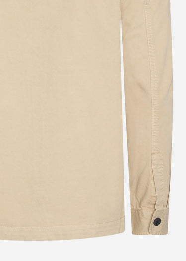 Barbour International Overshirts Adey overshirt - oyster