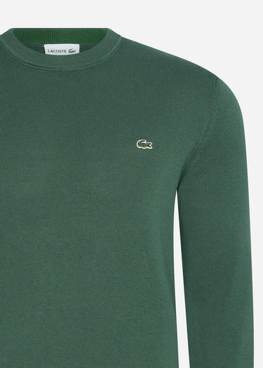 Lacoste Truien Cotton sweater - garden green