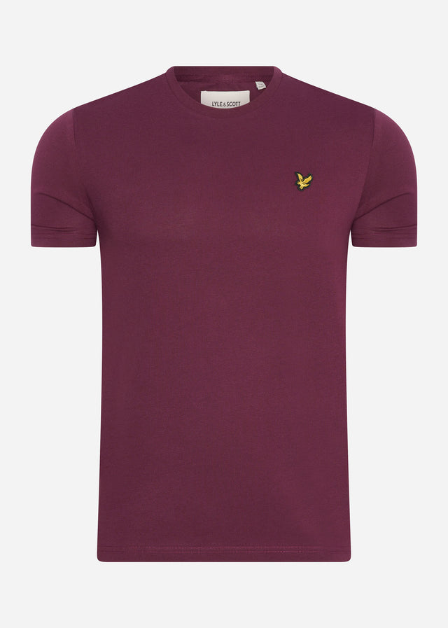 Lyle & Scott T-shirts Plain t-shirt - burgundy