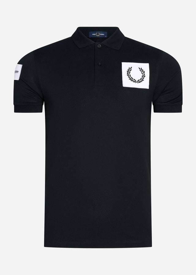 Fred Perry Polos Badge polo shirt - black