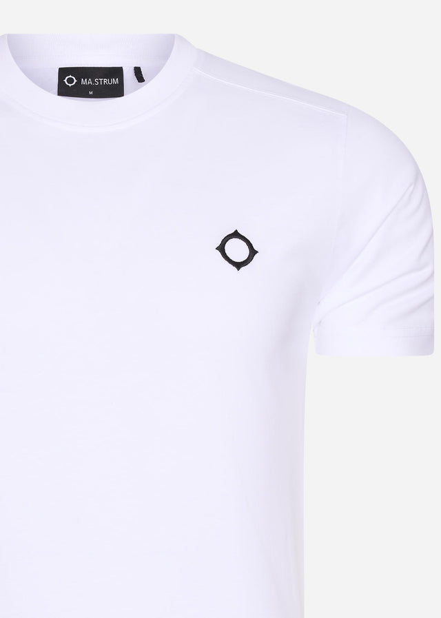 MA.Strum T-shirts SS icon tee - optic white