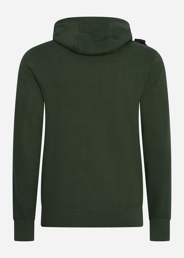 MA.Strum Hoodies Core overhead hoody - oil slick