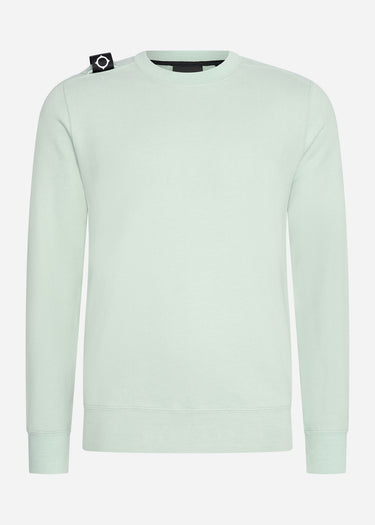 MA.Strum Truien Core crew sweat - sea green