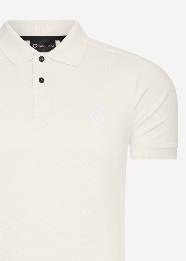 MA.Strum Polos SS pique polo - aluminium
