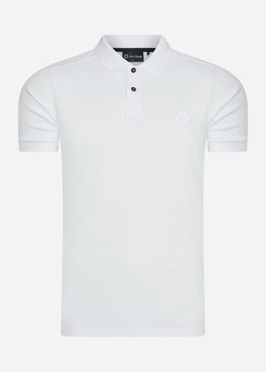MA.Strum Polo's SS pique polo - illusion blue