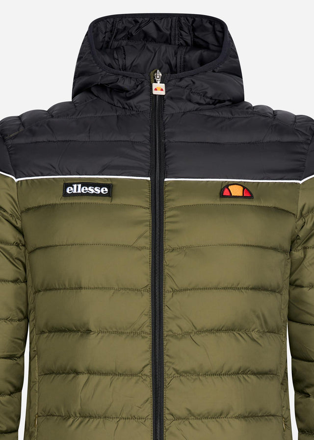 Ellesse Jackets Lombardy 2 padded jacket - black khaki