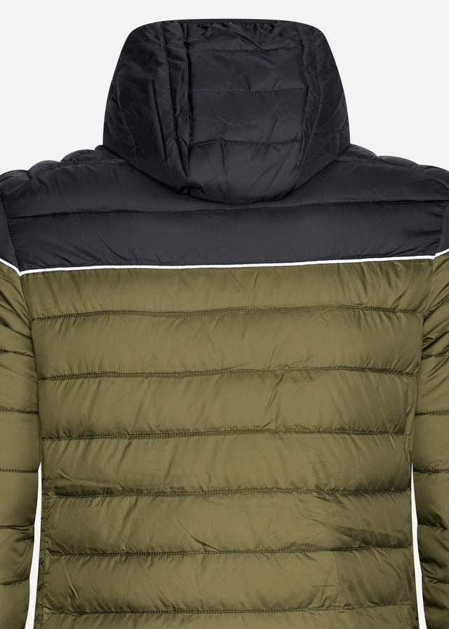 Ellesse Jackets Lombardy 2 padded jacket - black khaki