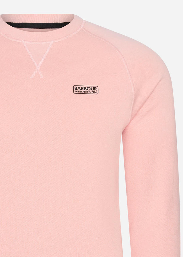 Barbour International Sweaters Essential crew sweat - pink cinder