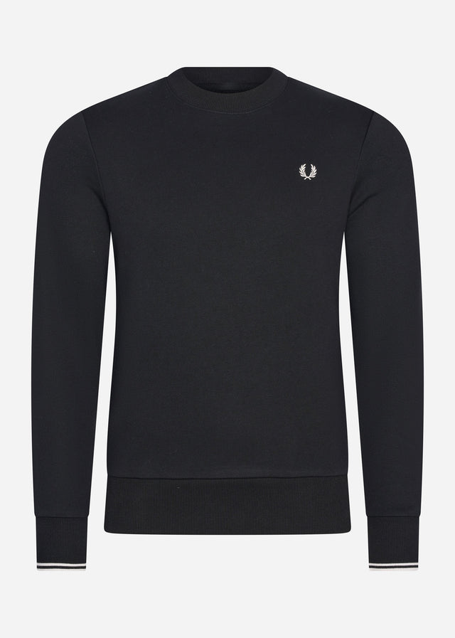 Fred Perry Sweaters Crew neck sweatshirt - black