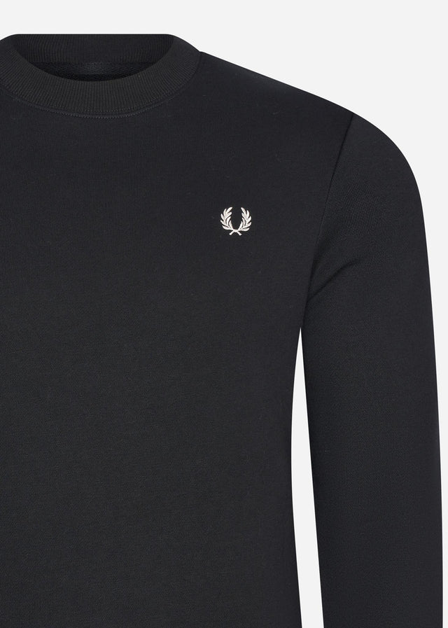 Fred Perry Sweaters Crew neck sweatshirt - black