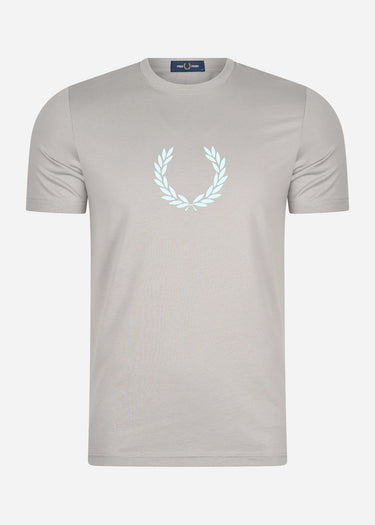 Fred Perry T-shirts Laurel wreath graphic t-shirt - limestone