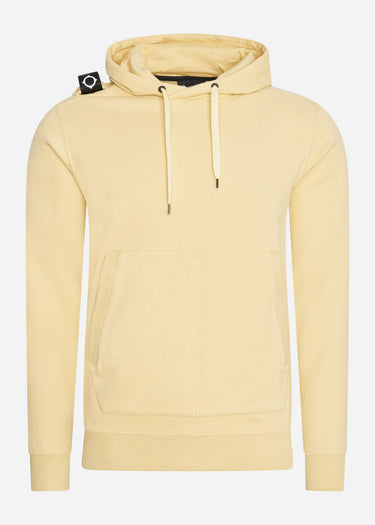 MA.Strum Hoodies Core overhead hoody- mellow yellow