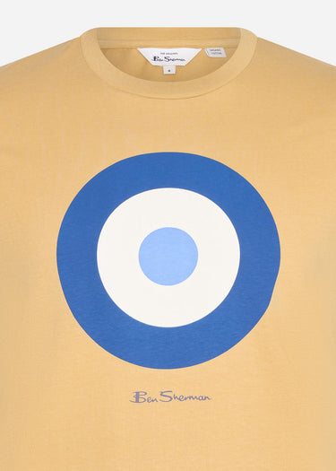 Ben Sherman T-shirts Signature target tee - stone