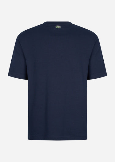 Lacoste T-shirts Stripe t-shirt - navy blue