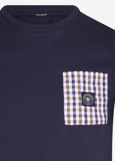 Three Stroke T-shirts Emery - navy