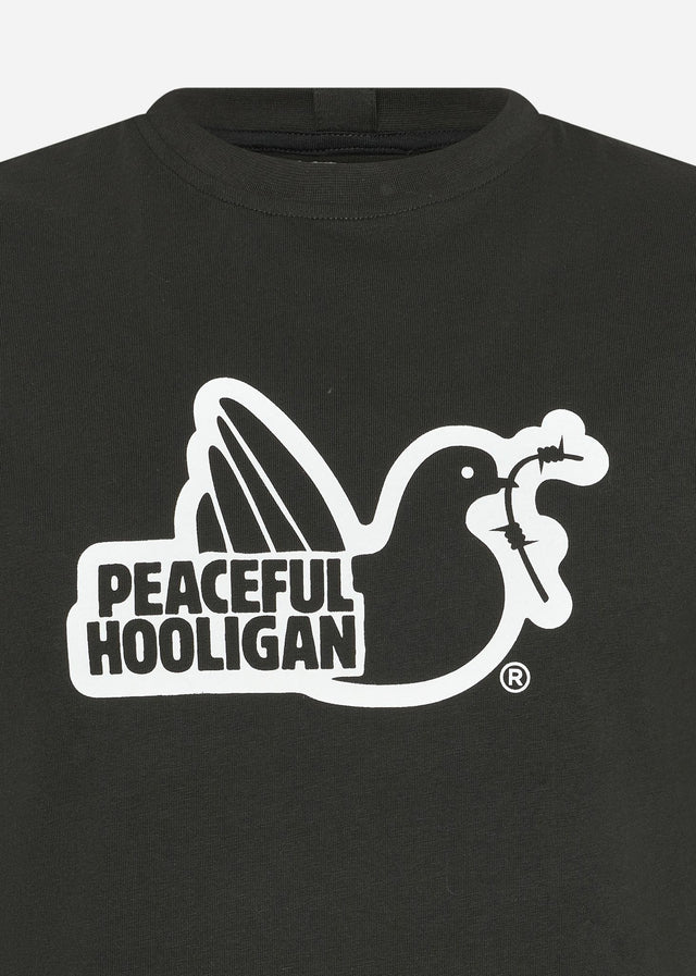 Peaceful Hooligan Sweaters Outline sweatshirt - black