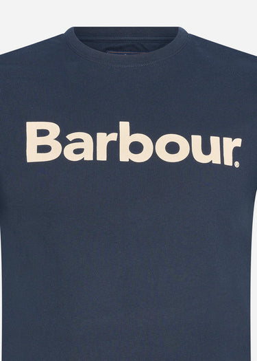 Barbour T-shirts Logo tee - new navy