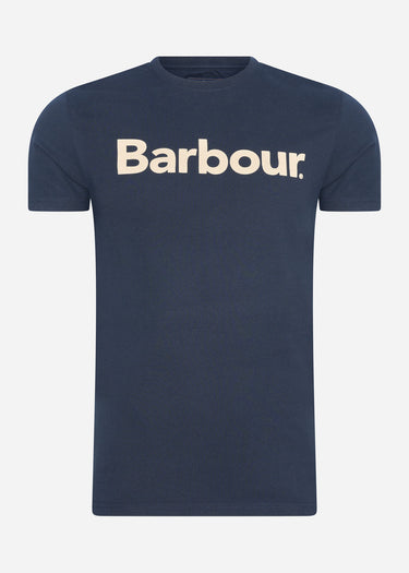 Barbour T-shirts Logo tee - new navy