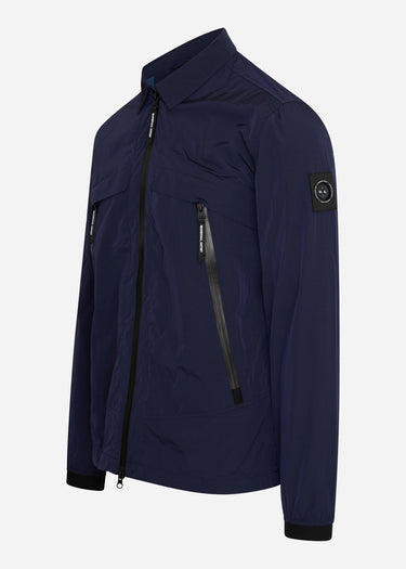 Marshall Artist Overshirts Molecular kita overshirt - navy