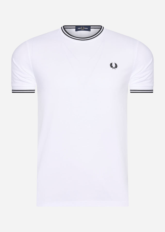 Fred Perry T-shirts Twin tipped t-shirt - white