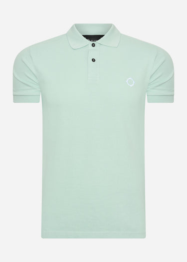 MA.Strum Polo's SS pique polo - mist green