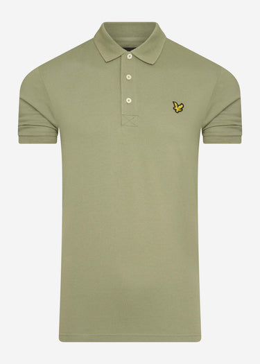 Lyle & Scott Polo's Plain polo shirt - moss
